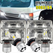 4pcs For Isuzu Nqr Npr Npr-hd Kenworth 4x6 Led Headlights Hilo Sealed Beam 4pcs For Isuzu Nqr Npr Npr-hd Kenworth 4x6 Led Headlights Hilo Sealed Beam