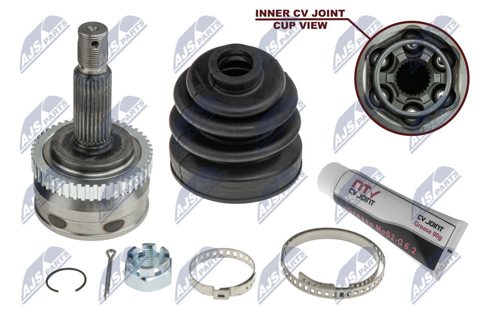 Driveshaft CV joint Wheel Side NPZ-HY-531 NTY for HYUNDAI SONATA V - Image 11