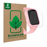 "2X Screenleaf Displayschutzfolie FüR Yuede Kids Smartwatch 1.83\" Nachhaltig "