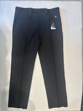 NEW Chaps Suit Separates Men's Gray Pinstripe Pleated Dress Pants 38x32 NWT