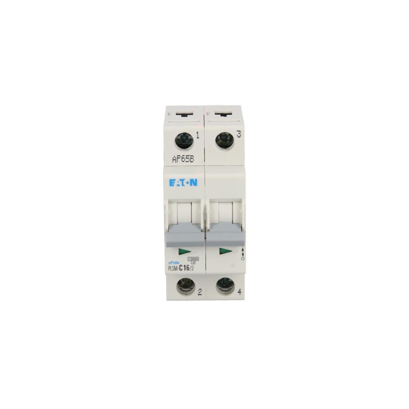 2P C 16A 10kA AC Overcurrent Switch PLSM-C16/2-MW 242405