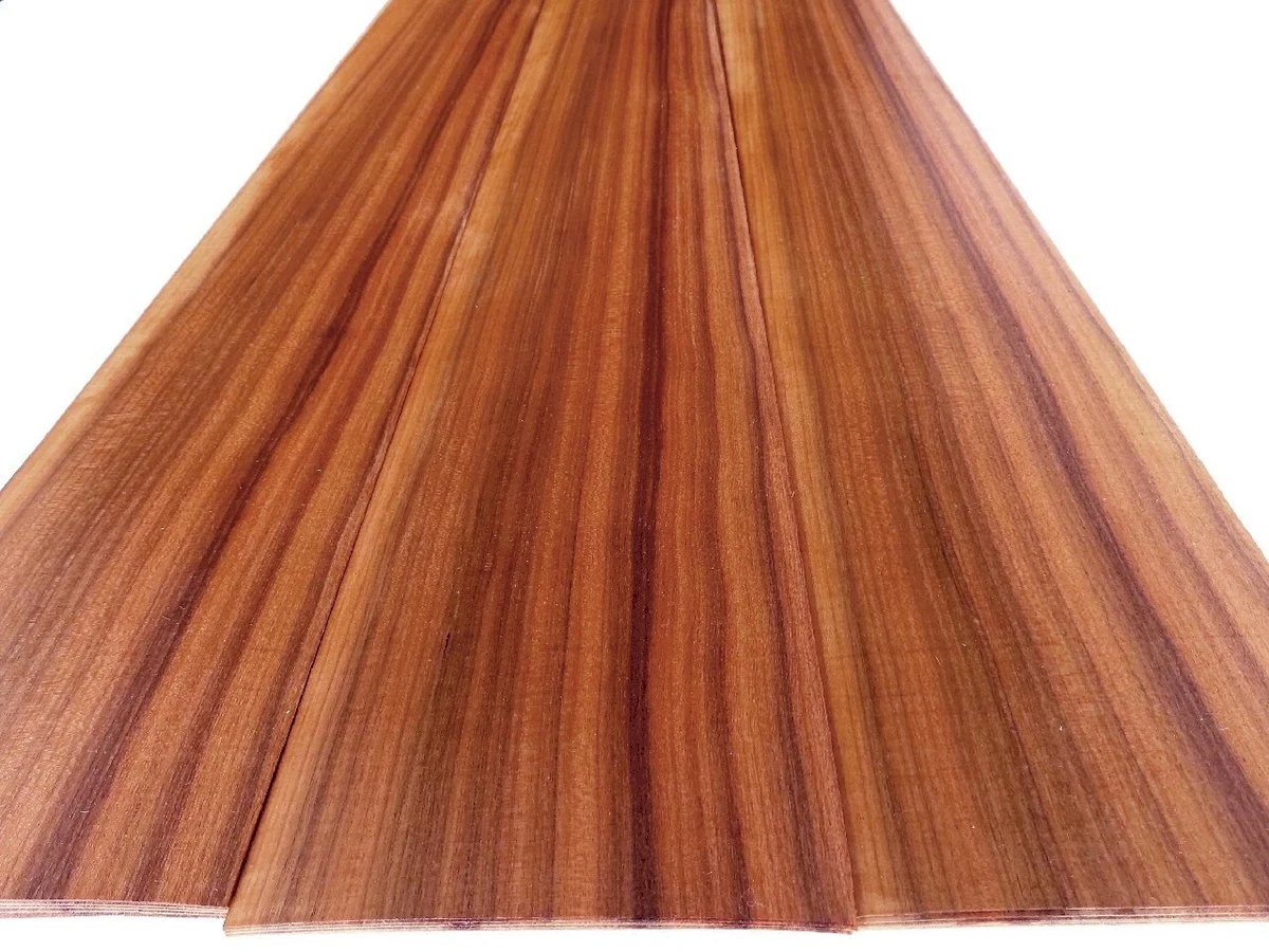 12 hojas MANSONIA BETÈ chapa chapa de madera auténtica hoja construcción de muebles estante diapasón