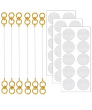 Invisible Ear Lobe Support Patches for Heavy Earrings - 30 Pack, Adjustable