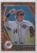 2021 Panini Prizm Draft Picks Tiger Stripes Prizm 55/99 Mike Jarvis #PDP163 4z8
