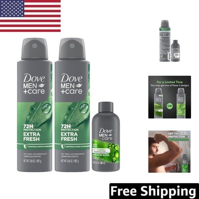 Dove Men+Care Antiperspirant Duo with 72-Hour Odor Protection and Travel Wash