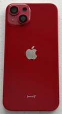 Apple iPhone 13 Back Housing Frame w Charging Port Parts OEM Pull Grade A Red