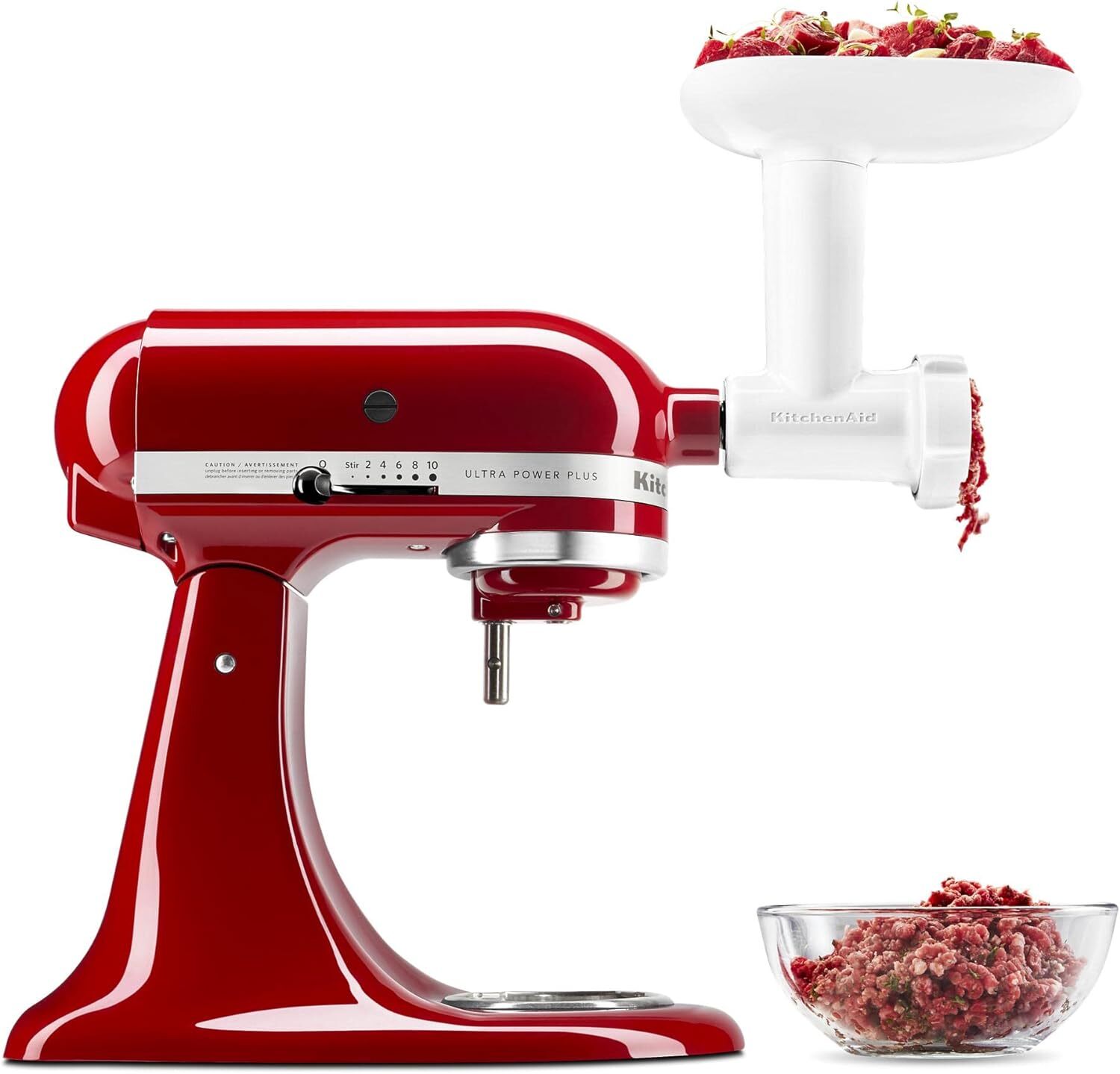 Stand Mixer Attachment White... KSMFGA Food Grinder