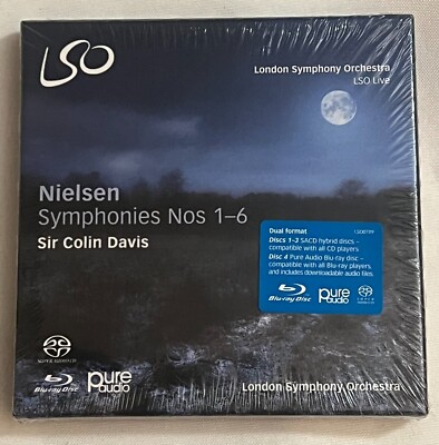Nielsen / London Sym - Nielsen Symphonies Nos 1 - 6 [New CD]