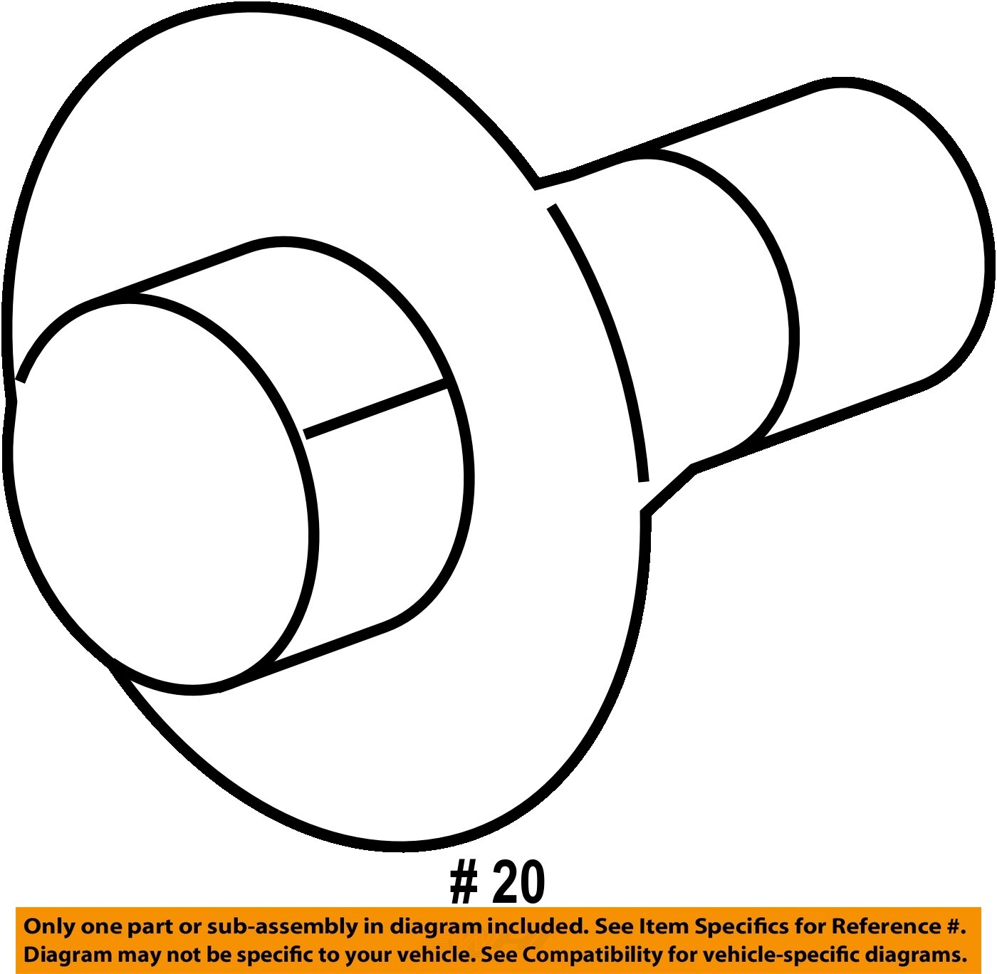 GM OEM Front Bumper-Impact Bar Reinforcement Rebar Bolt 11589164