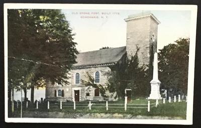 Old Stone Fort Schoharie NY 1917 Alfred Parrot M21890