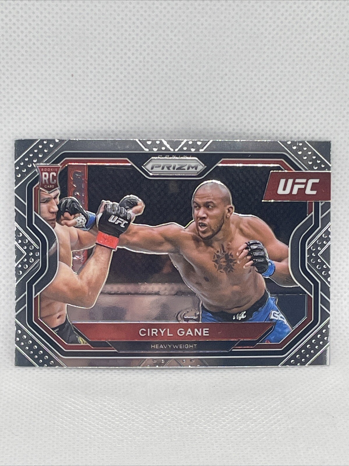 2021 CIRYL GANE PANINI PRIZM UFC #184 ROOKIE RC CARD HEAVYWEIGHT