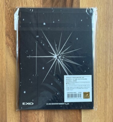 EXO Kai Postcard set 2022 New SM Town Official Exist era | eBay