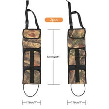 Vehicle Seat Back Gun Sling Rack Rifle Shotgun Storage for SUV Truck Cars Pickup