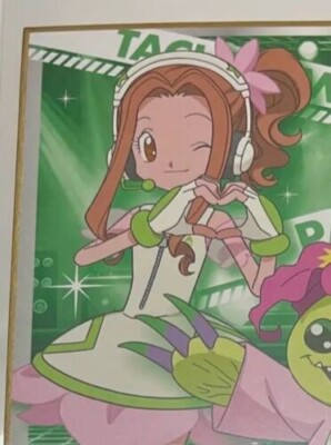 Digimon 25th Anniversary X Karatez 2024 Mimi Tachikawa Shikishi