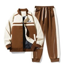 Men's Pants Set Suits Street Casual Outfit Tracksuit Two Piece Male Clothing