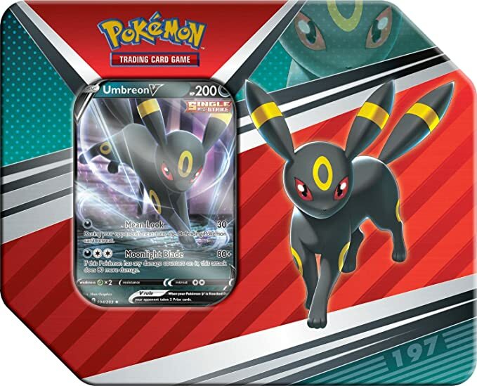Pokemon V Heroes Tin | Set of 3 (Espeon, Sylveon, & Umbreon