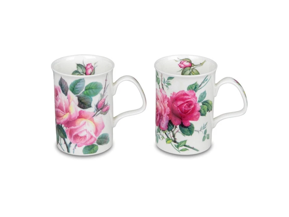 Taza Roy Kirkham -Rosa inglesa- forma Lancaster taza de porcelana