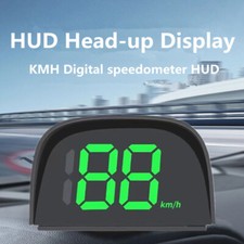 Velocímetro digital KMH HUD velocidad fuente electrónica coche kilómetro pantalla frontal