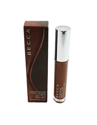 Becca Ultimate Coverage Concealer Mahogany Full Coverage Long Lasting Makeup