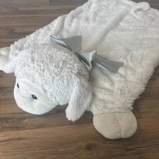 Bearington Baby Supersoft Lamb Sheep Cuddle Blanket Play Mat 30  Ivory