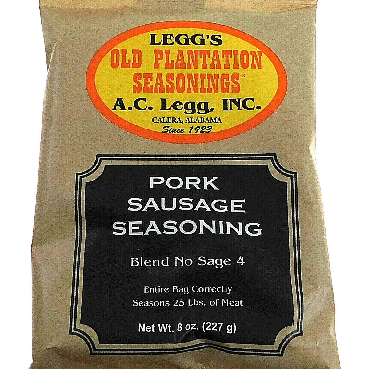 Old plantation 2025 sausage seasoning