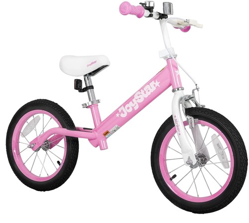 Vélo Enfant Dino Bikes 12 Pouces Little Heart Rose – Avec Roulettes Et Panier Pour Poupée