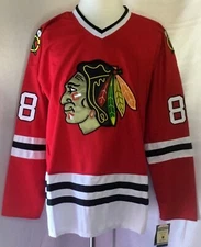 Patrick Kane Chicago Blackhawks Red & Black "1999-2007 Throwback" CCM NHL Jersey