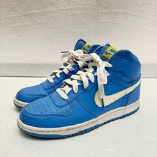 VTG NIKE Men\'s Sz 10 Big Woven High Dunk UNC Blue Basketball Shoes  366726-411 $_12.JPG?set_id=880000500F main image 2