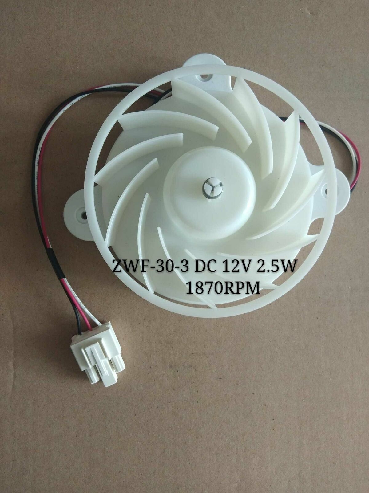 FOR Samsung refrigerator fan motor ZWF-30-3 DC12V 2.5W