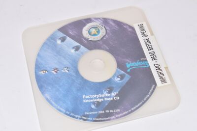 Invensys Wonderware FactorySuite A2 Knowledge Base CD 
