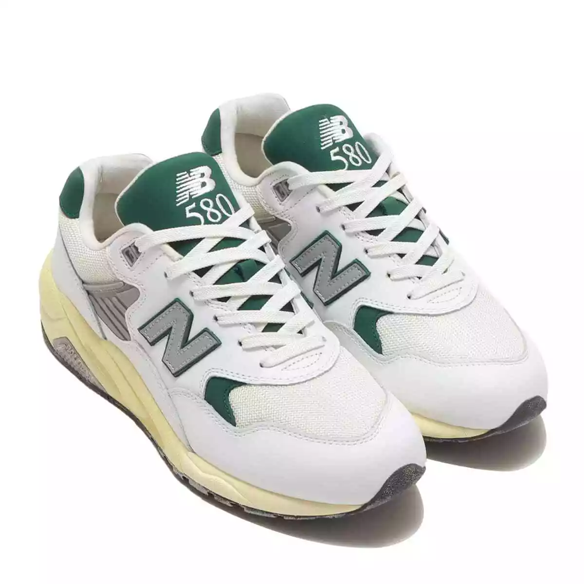 New Balance MT580RCA Color White Green width D Sneaker Men Us8.5