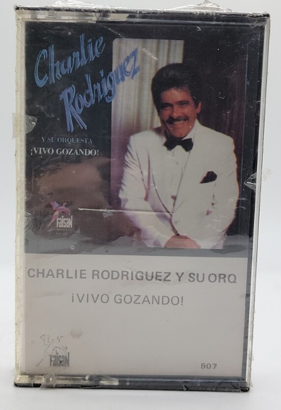 Charlie Rodriguez Y Su Orquesta - Vivo Gozando! (1987, Cassette). New