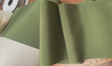 vintage petersham grosgrain cotton silk 4 1/8" basil 1yd USA