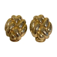 Women's Gold-Toned Clip-On Earrings