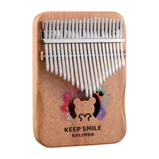 17 Keys Kalimba Thumb Piano Portable Mahogany Finger Piano Mini Mbira Keyboard