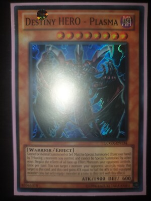Destiny HERO - Plasma, LCGX-EN134, Super Rare, Unlimited Edition