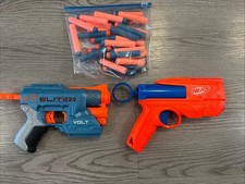 Nerf Elite 2.0 Blaster and Nerf 2X Elite Blasters Darts Included