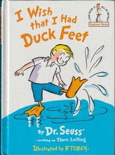 I Wish That I Had Duck Feet by Seuss (1965, Hardcover) for sale
