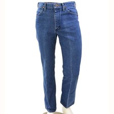90s Vintage Wrangler Western Style Stone Wash Jeans Mens 33 x 32 Straight Fit