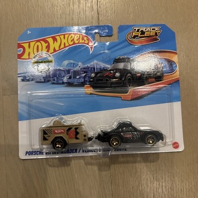 Hot Wheels Porsche 911 Off-Roader Matte Black Track Fleet 