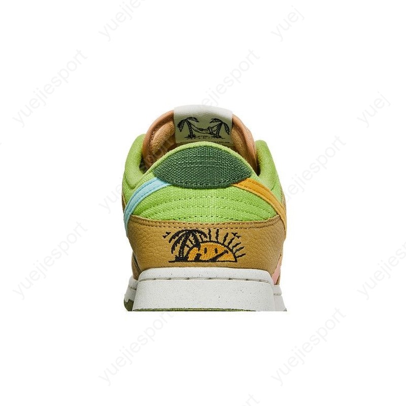 Size 11.5 - Nike Dunk Low Sun Club - Arctic Orange Sanded