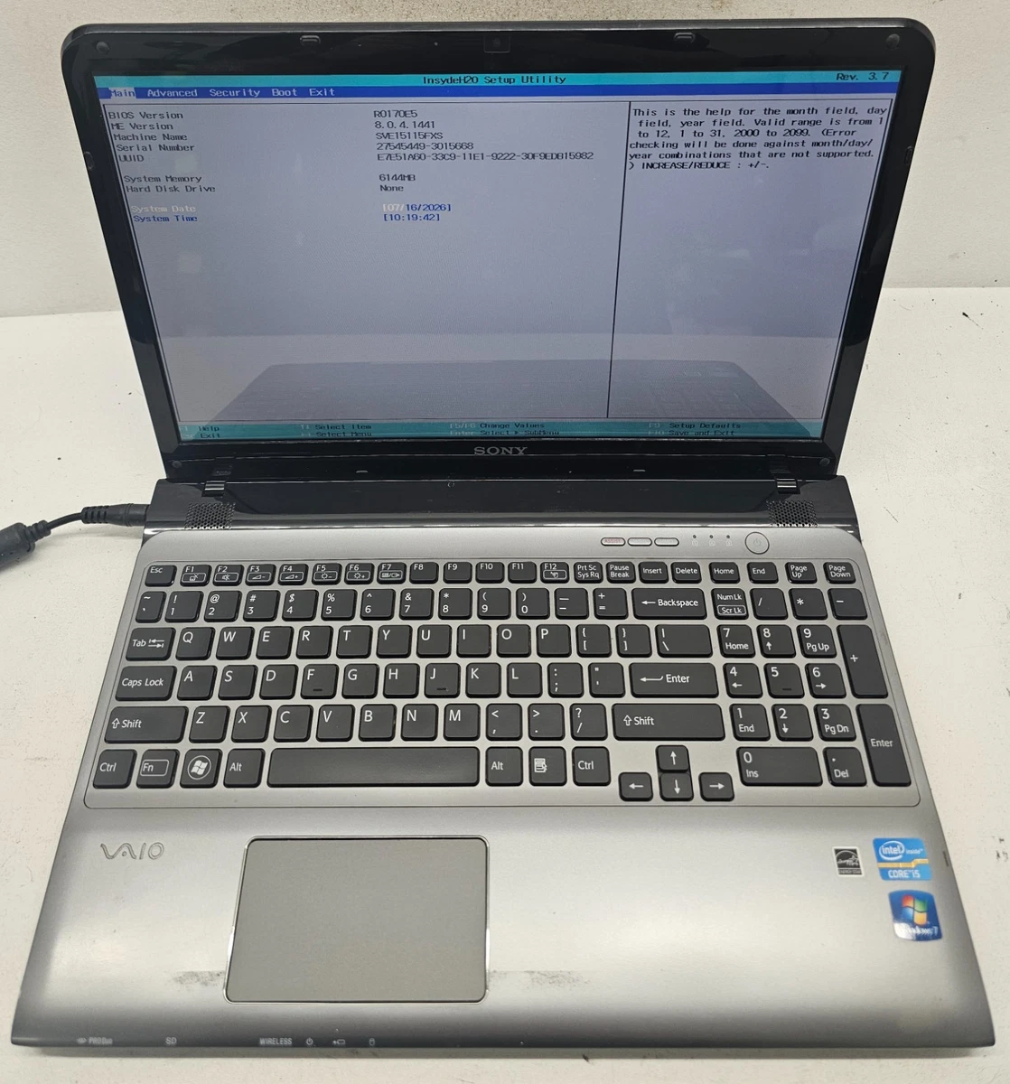Sony Intel Core i5 3rd Gen. 6GB RAM PC Laptops & Netbooks for sale