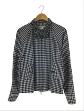 USED SACAI 14SS SHIRT BLOUSON GINGHAM CHECK GOOD