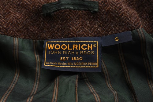 Women's Woolrich Hooded Wool Jacket Size S - Picture 3 of 4