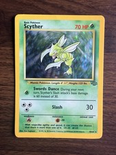 Scyther 10/64 Jungle Unlimited Holo Rare 1999 70HP Pokemon Card on eBay
