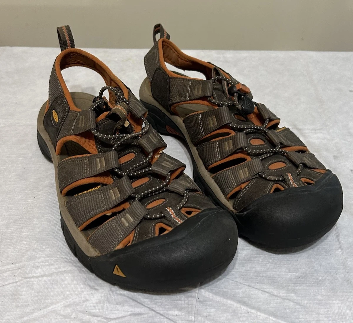 KEEN Venice Brown Leather Waterproof Sandals Closed Toe‎ Hiking Men\'s 14.5 KEEN Leather Sandals for Men for sale | eBay main image 2