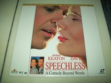 SPEECHLESS Laserdisc LD WIDESCREEN FORMAT EXCELLENT CONDITION W/TRAILER 