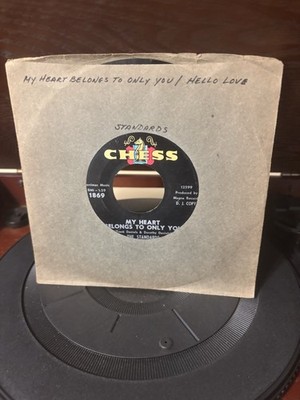 STANDARDS-FROM NYC  IN 1963 MY HEART BELONGS TO ONLY YOU/HELLO LOVE/MINT- VINYL