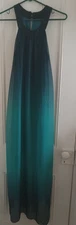 Womans Size Medium Dress Green Sparkle By Venus Med M See Measurements