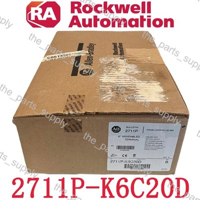 2711P-K6C20D /B NEW AB PanelView Plus 600 EtherNet KEYPAD DISPLAY HT 1PCS